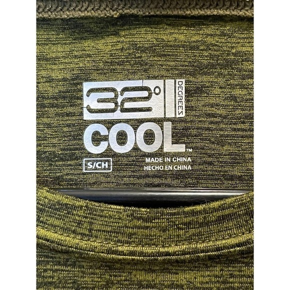 32 Degrees Shirt Men's Small Green - Picture 6 of 12